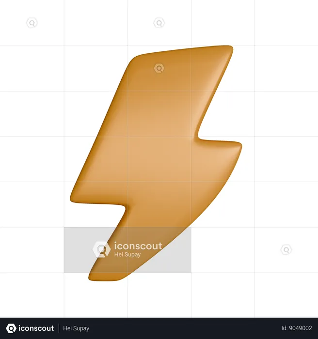 Flash  3D Icon