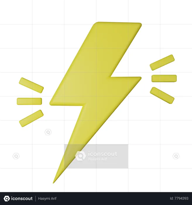 Flash  3D Icon