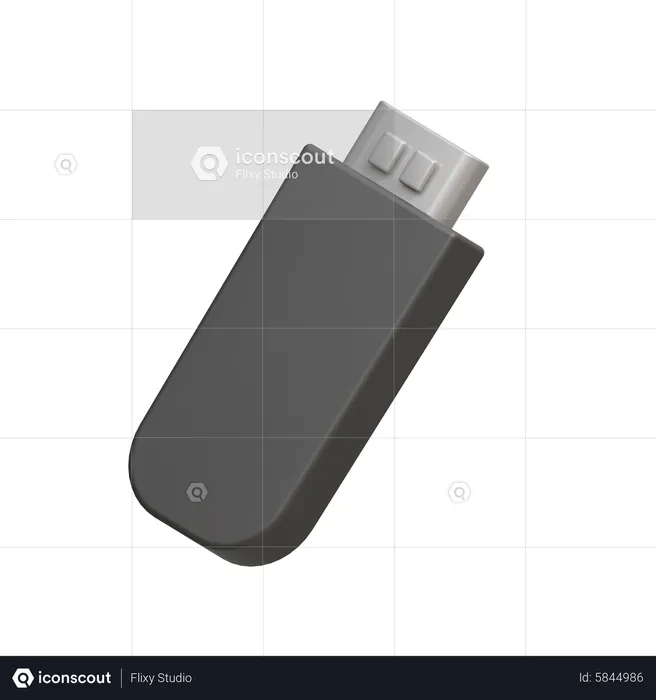 Flash Disk  3D Icon