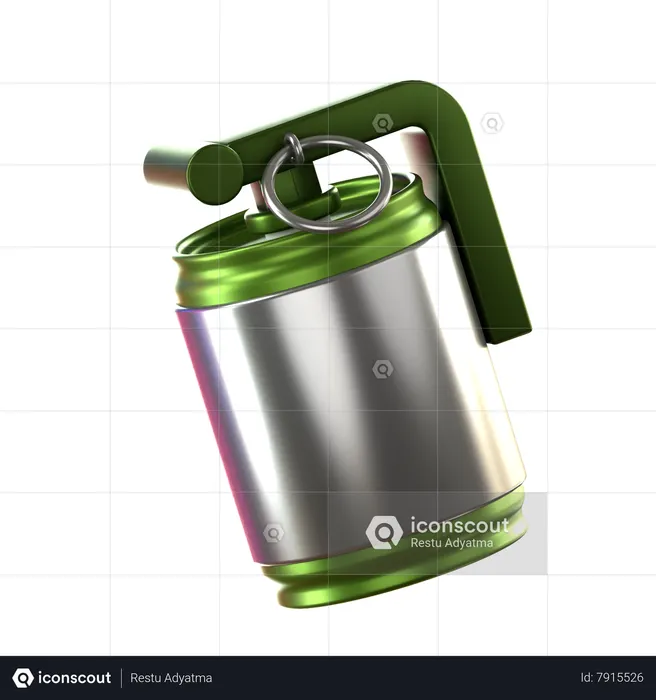 Flash Grenade  3D Icon