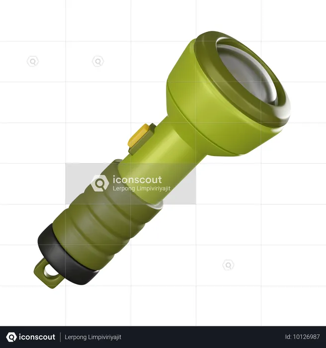 Flashlight  3D Icon