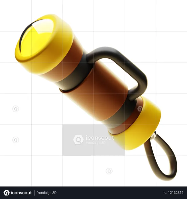 Flashlight  3D Icon