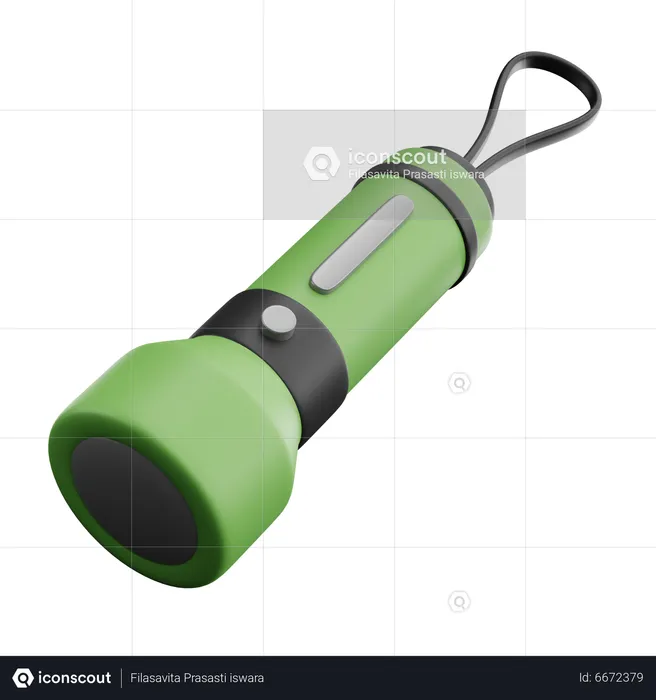 Flashlight  3D Icon