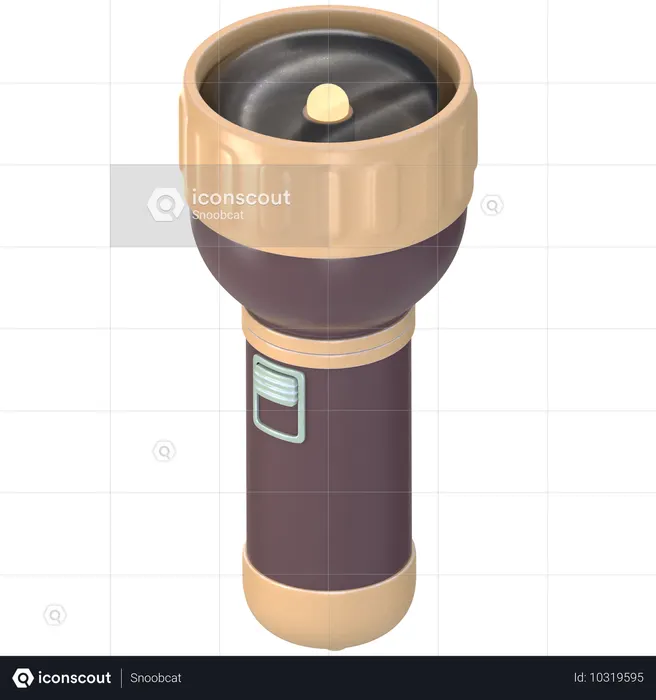 Flashlight  3D Icon