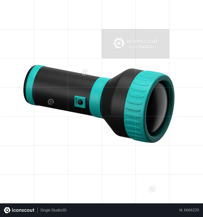 Flashlight  3D Icon
