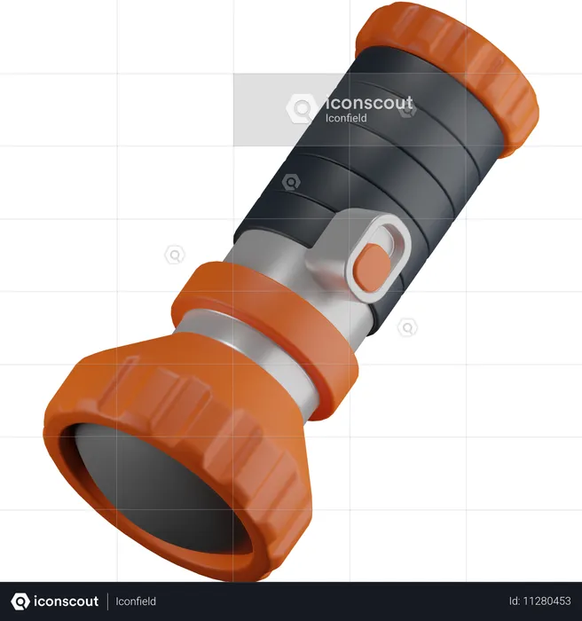 Flashlight  3D Icon