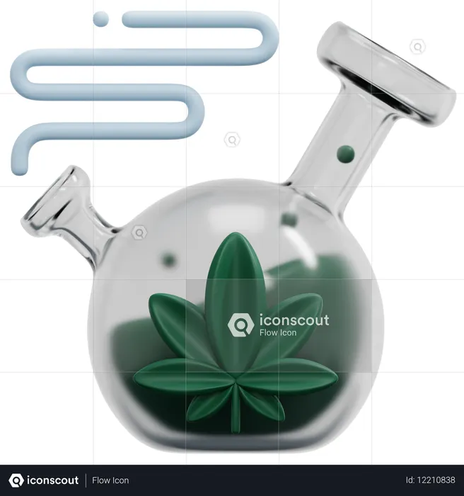 Flask  3D Icon