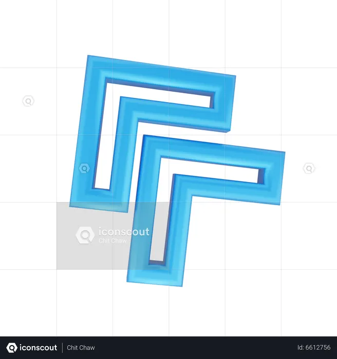 Flecha  3D Icon