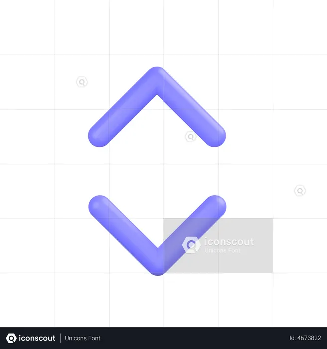 Flecha de desplazamiento  3D Icon