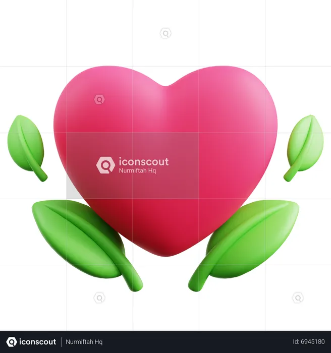 Fleurs d'amour  3D Icon