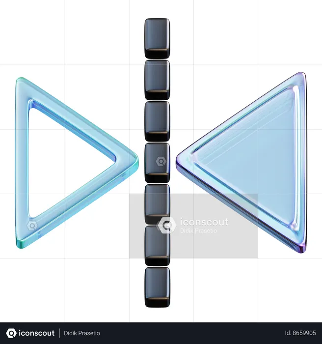Flip  3D Icon