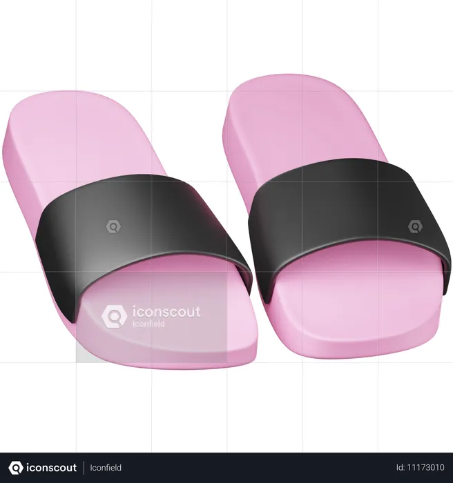 Flip Flop  3D Icon