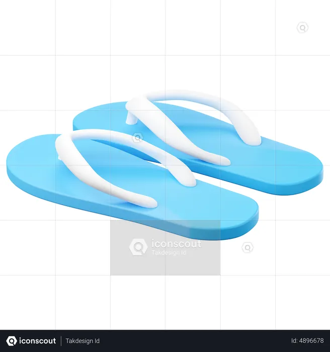 Flipflop  3D Icon