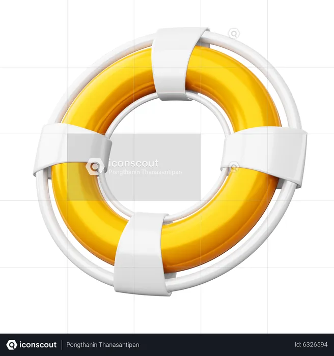Floating Ring  3D Icon