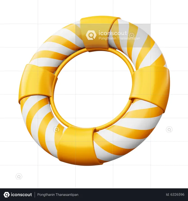 Floating Ring  3D Icon