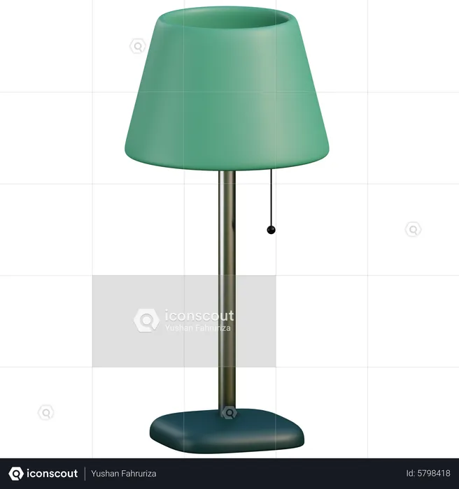 Floor Lamp  3D Icon