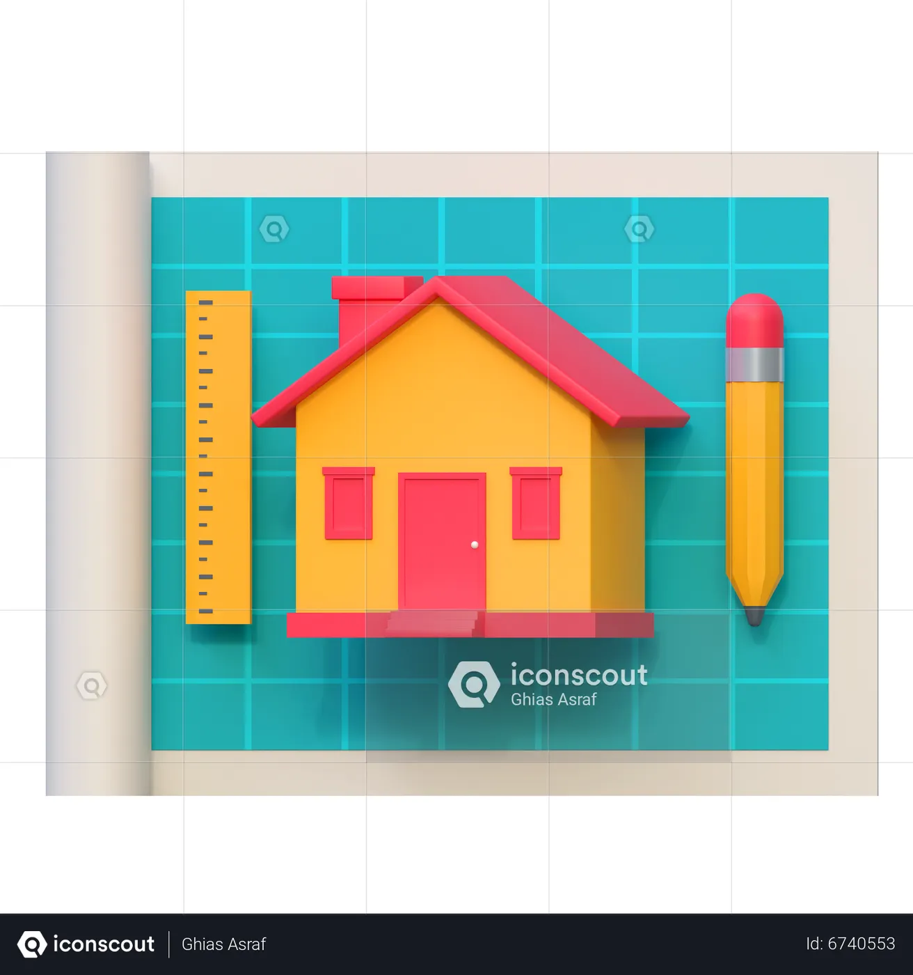 Floor Plan 3D Icon Free Download Industry 3D Icons IconScout plumbing-floor-drain-symbol-best-drain-photos-primagem-org