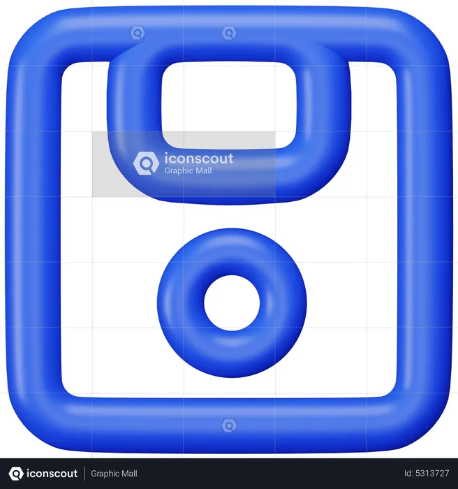 Floppy  3D Icon