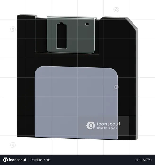 Floppy Disk  3D Icon