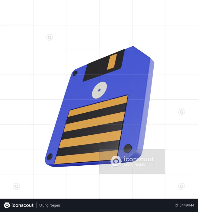 Floppy Disk  3D Icon