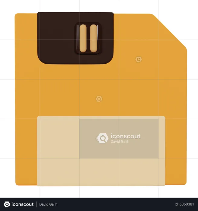 Floppydisk  3D Icon