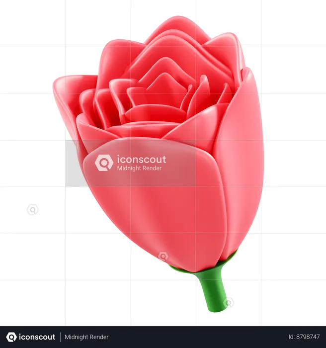 Flor  3D Icon