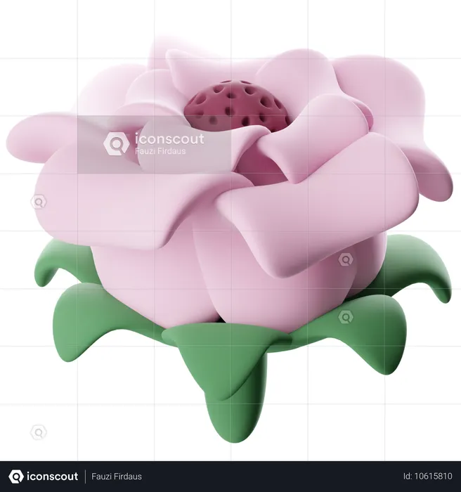 Flor  3D Icon