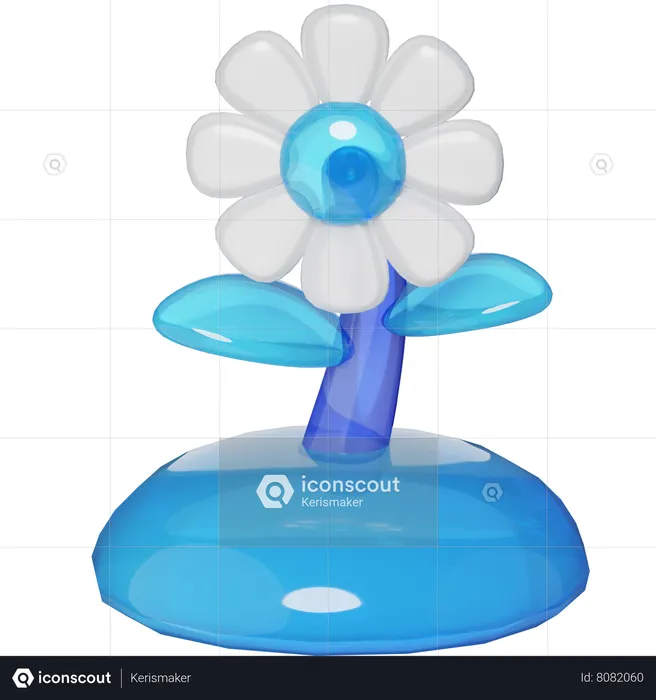 Flor  3D Icon