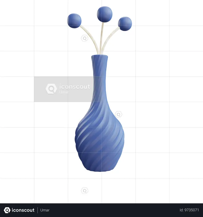 Florero  3D Icon