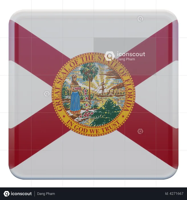 Florida Flag Flag 3D Flag