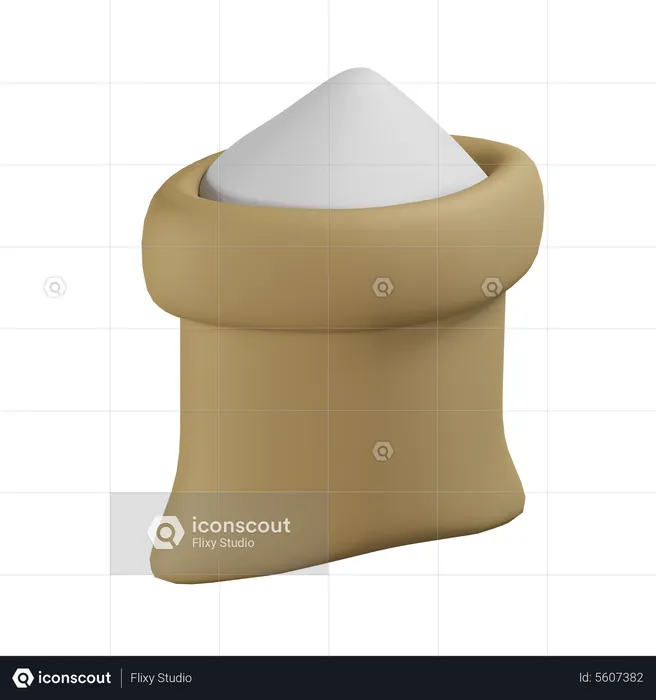 Flour  3D Icon