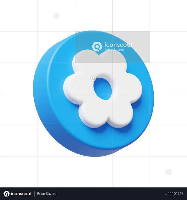 Flower  3D Icon