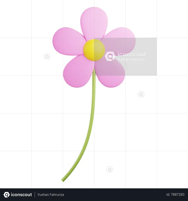 Flower  3D Icon