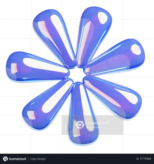 Flower  3D Icon