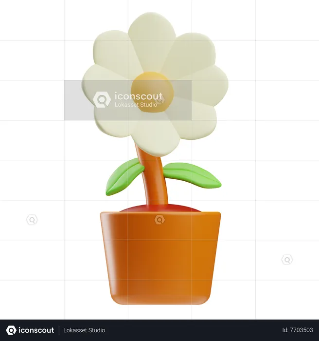 Flower  3D Icon