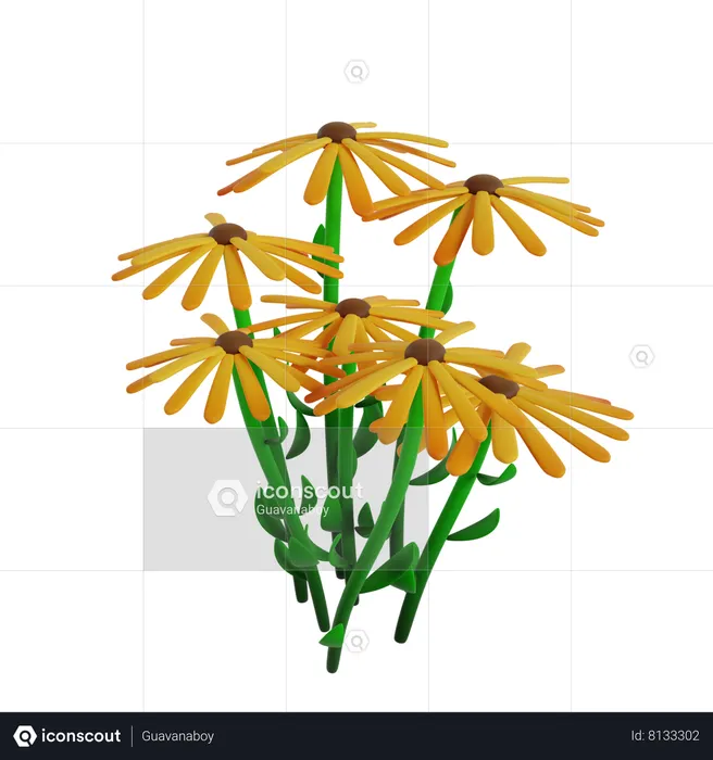 Flower  3D Icon