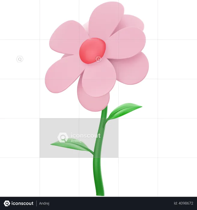 Flower  3D Illustration