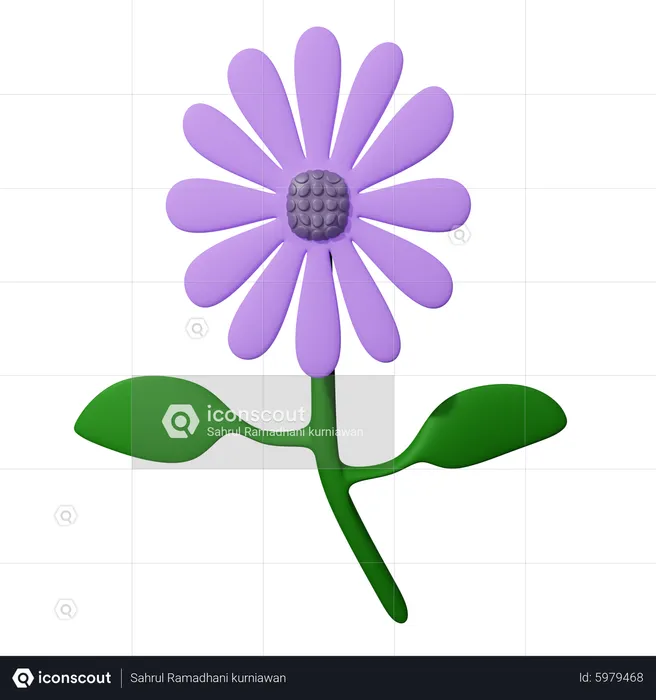 Flower decoration  3D Icon