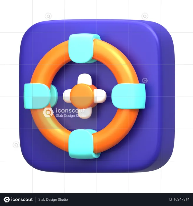 Focus  3D Icon