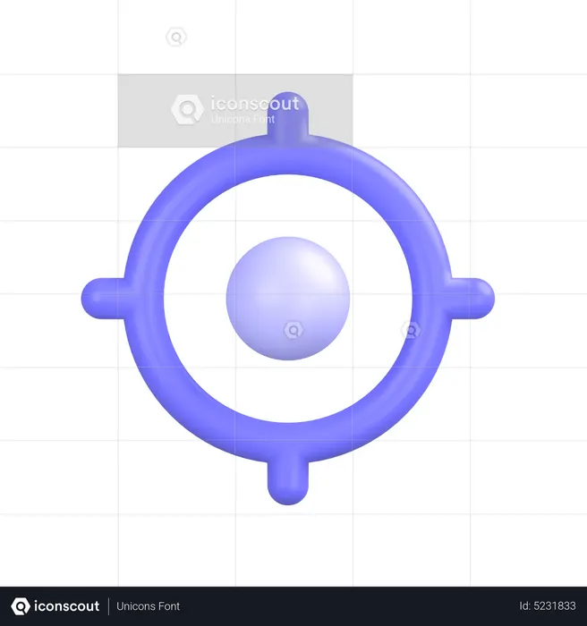Focus  3D Icon