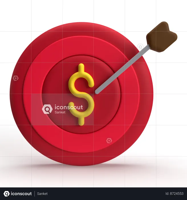 Focus Money  3D Icon