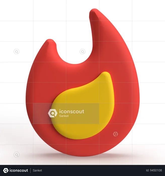 Fogo  3D Icon