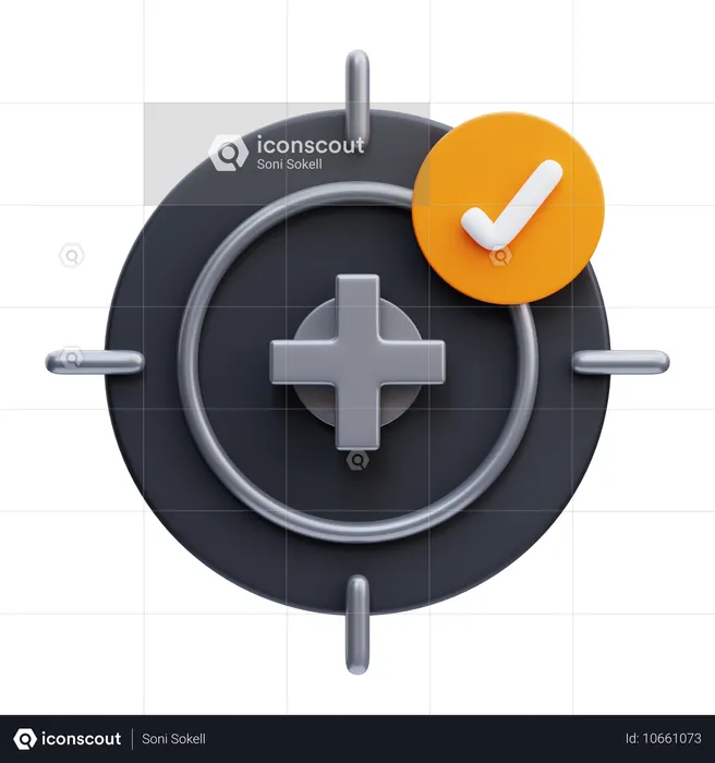 Fokus  3D Icon