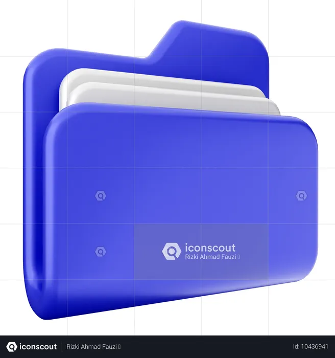 Folder  3D Icon