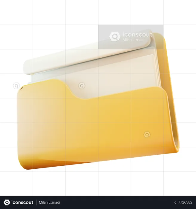 Folder  3D Icon