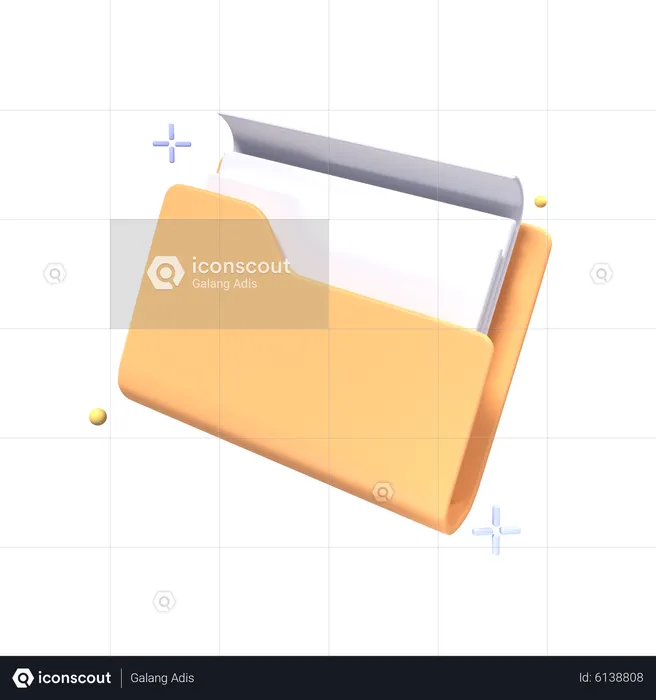 Folder  3D Icon