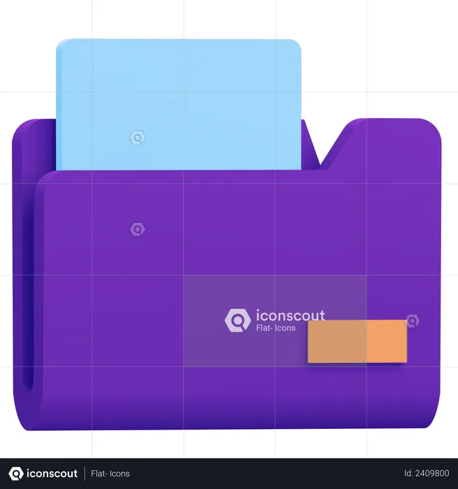 Folder  3D Icon