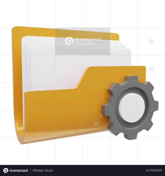 Folder Setting  3D Icon