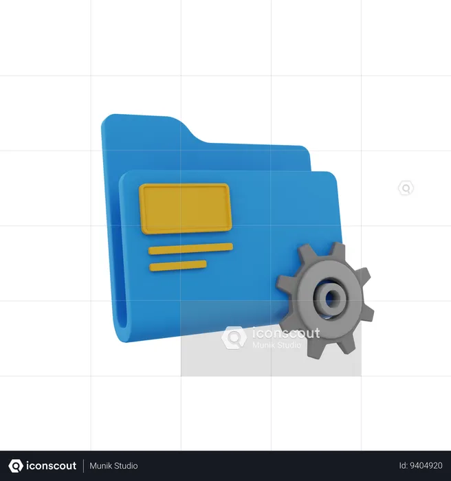 Folder Setting  3D Icon