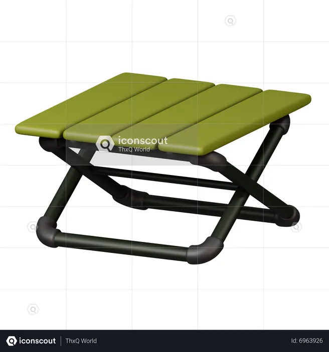 Folding table  3D Icon